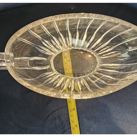 MIKASA Park Lane Sauce Boat Cut Crystal 16oz Made in Germany Perfect w Box - Picture 10 of 10